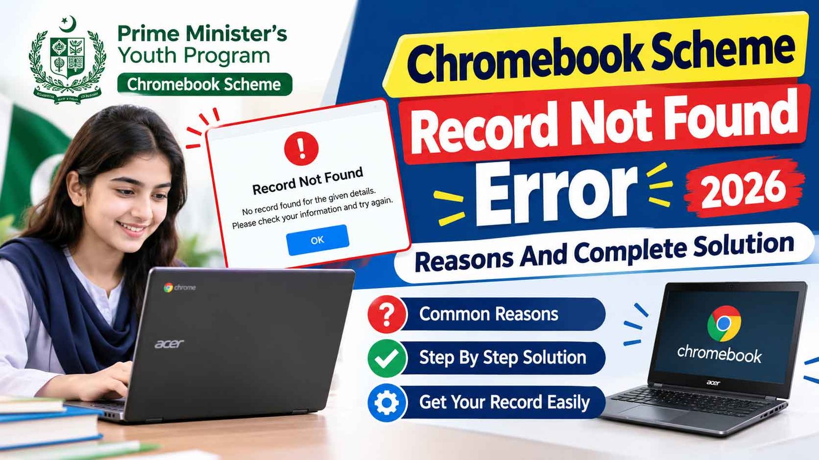 Chromebook Scheme Record Not Found Error